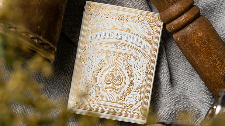 Prestige White Playing Cards USPCC
