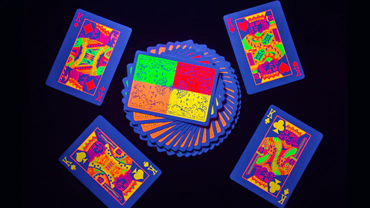 QUAD Fluorescent Playing Cards MPC - Image 6