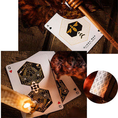 Queen Bee Reloads (No Box) Playing Cards Cartamundi - Image 2