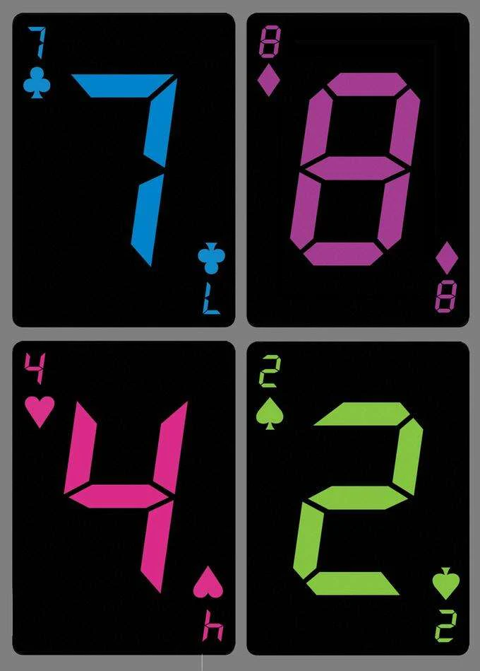 Radical 80s v2 Bicycle Playing Cards - Image 3