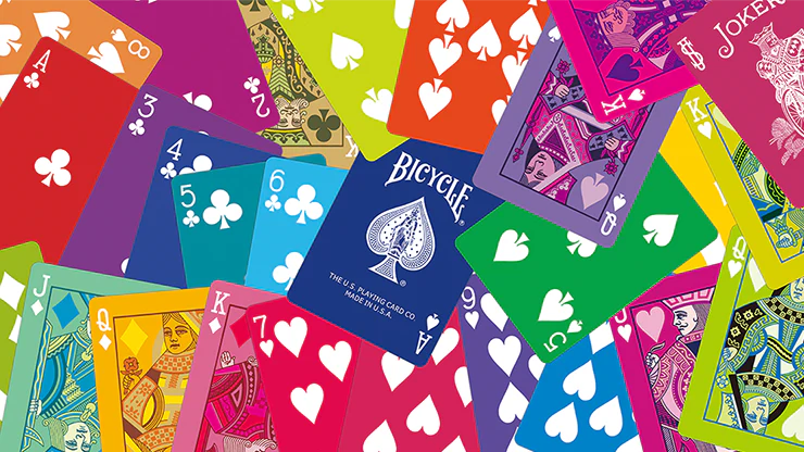 Rainbow TCC Bicycle Playing Cards - Image 3