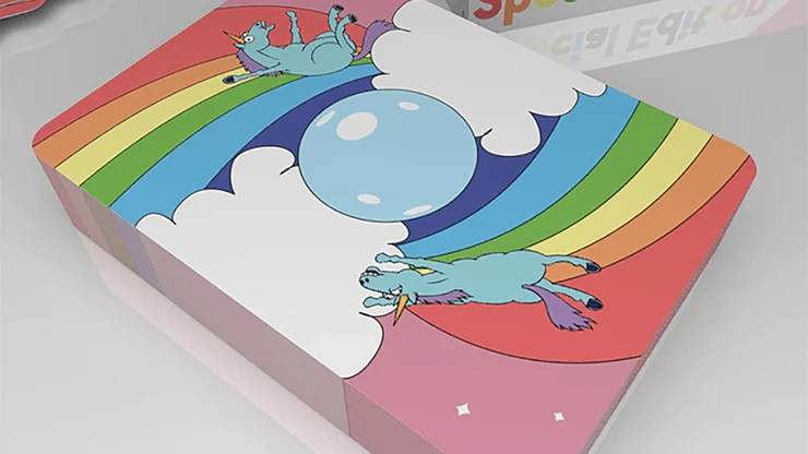Rainbow Unicorn Fun Time! Playing Cards USPCC - Image 6