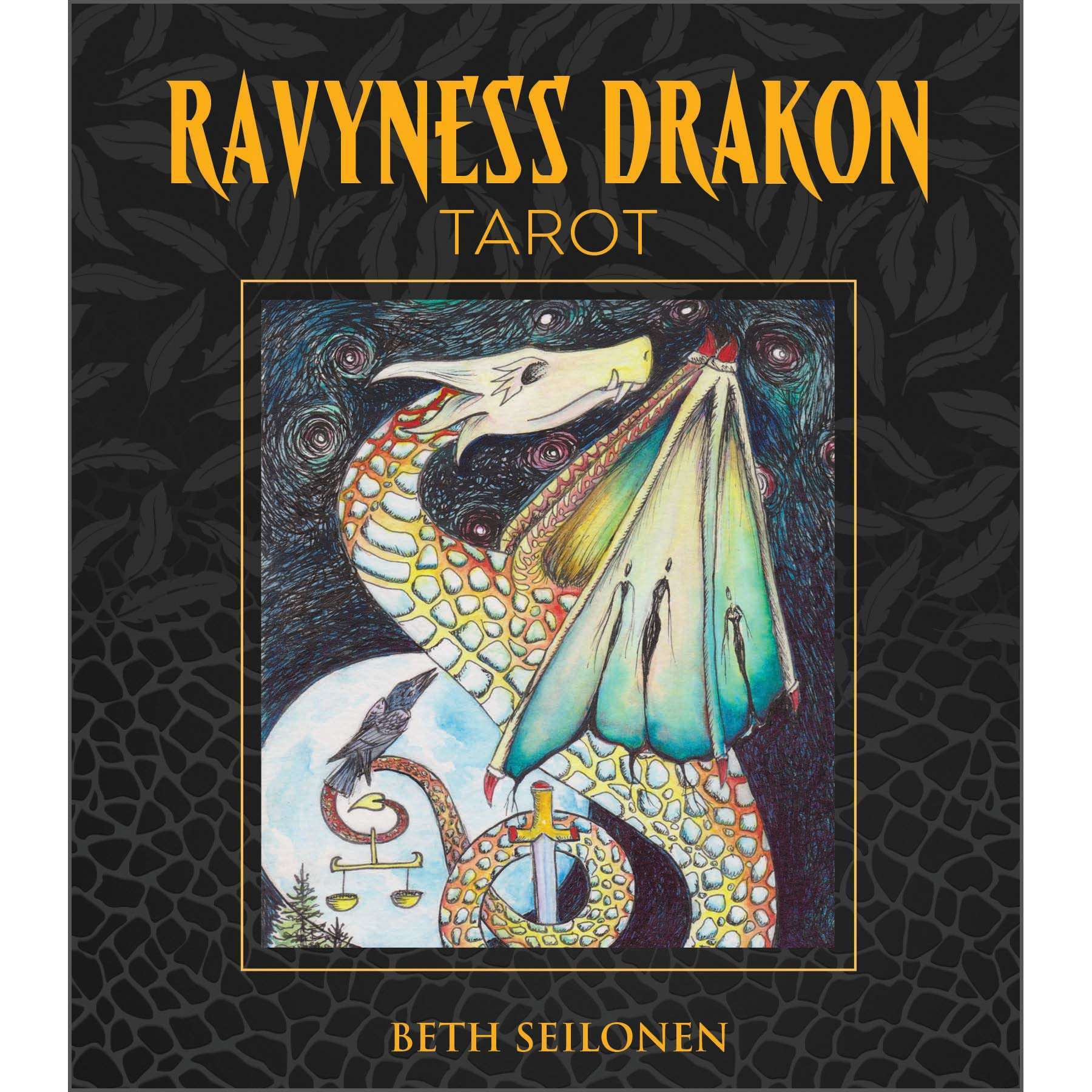 Ravyness Drakon Tarot Kit - Deck & Book