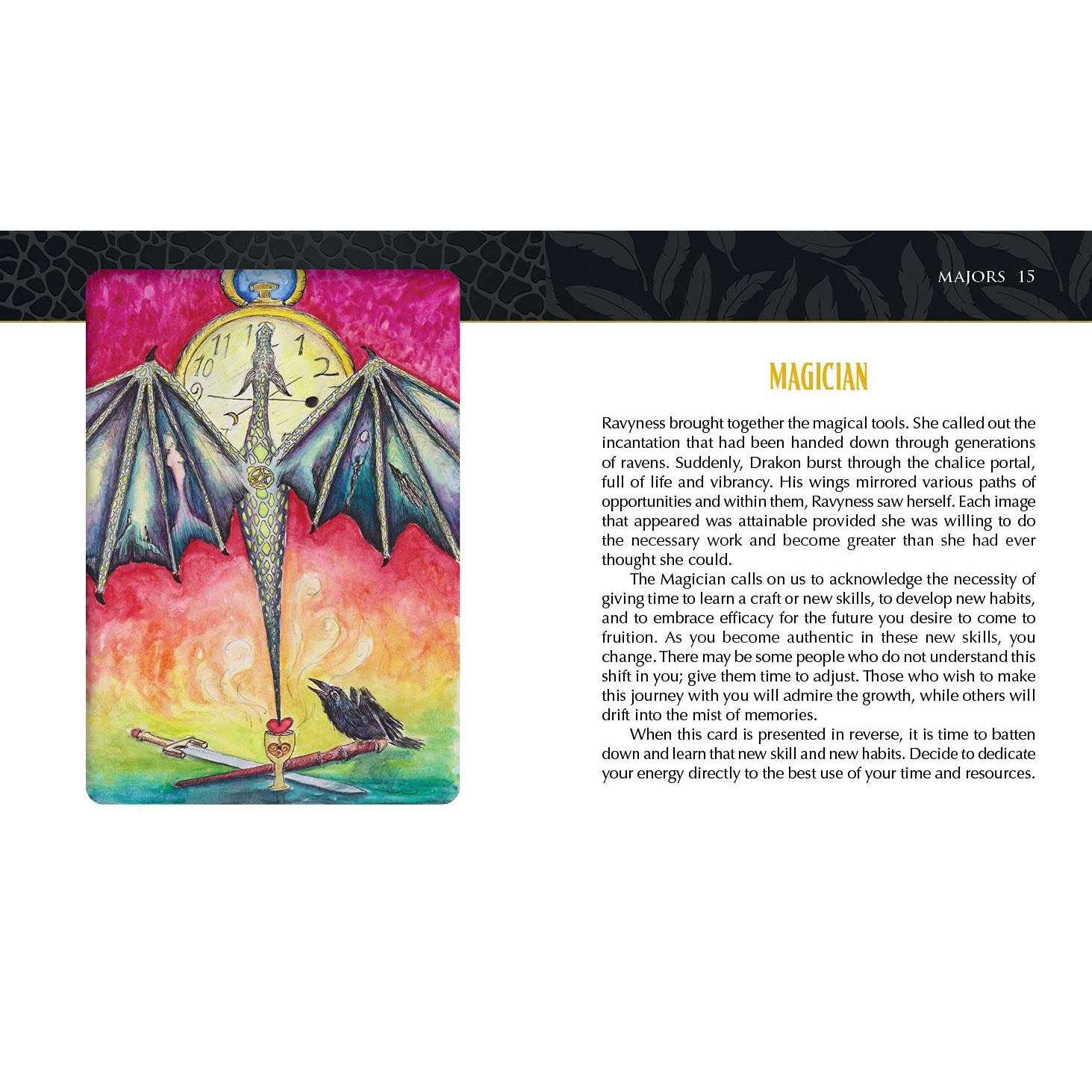 Ravyness Drakon Tarot Kit - Deck & Book - Image 7