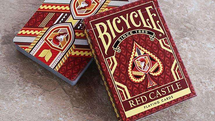 Red Castle Bicycle Playing Cards - Image 2