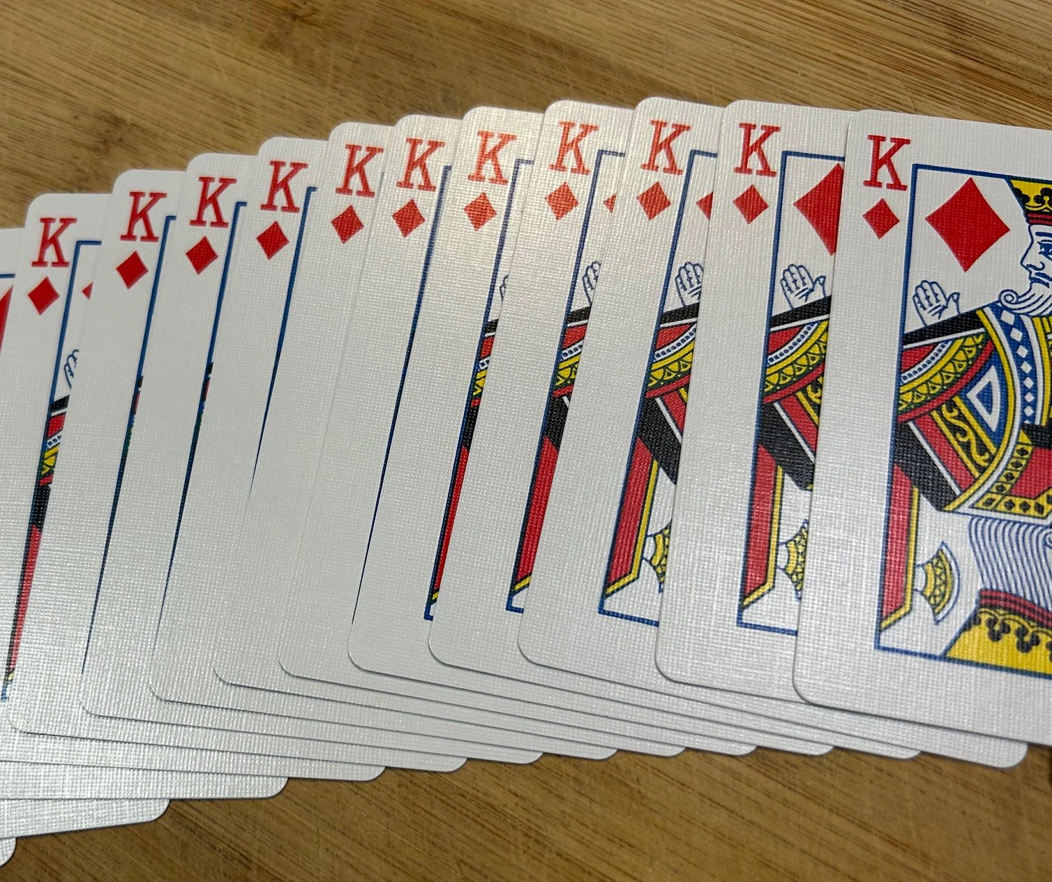 Red One-Way Forcing Deck - King of Diamonds - Image 2