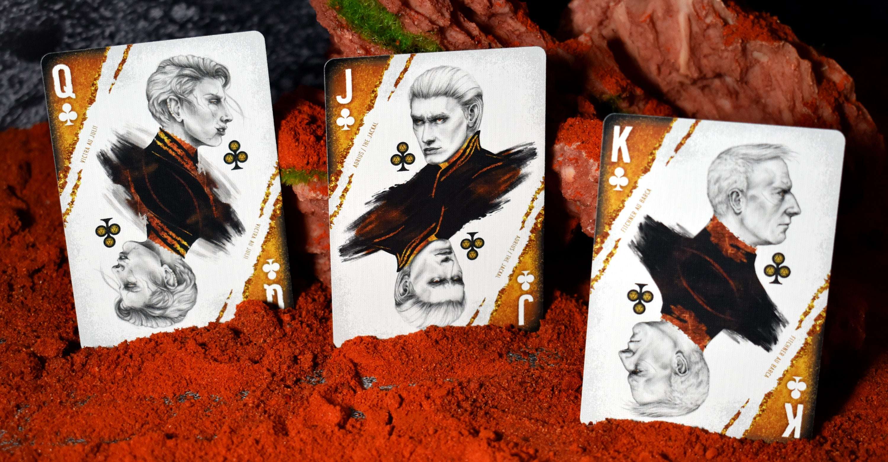 Red Rising House Mars Playing Cards LPCC - Image 10