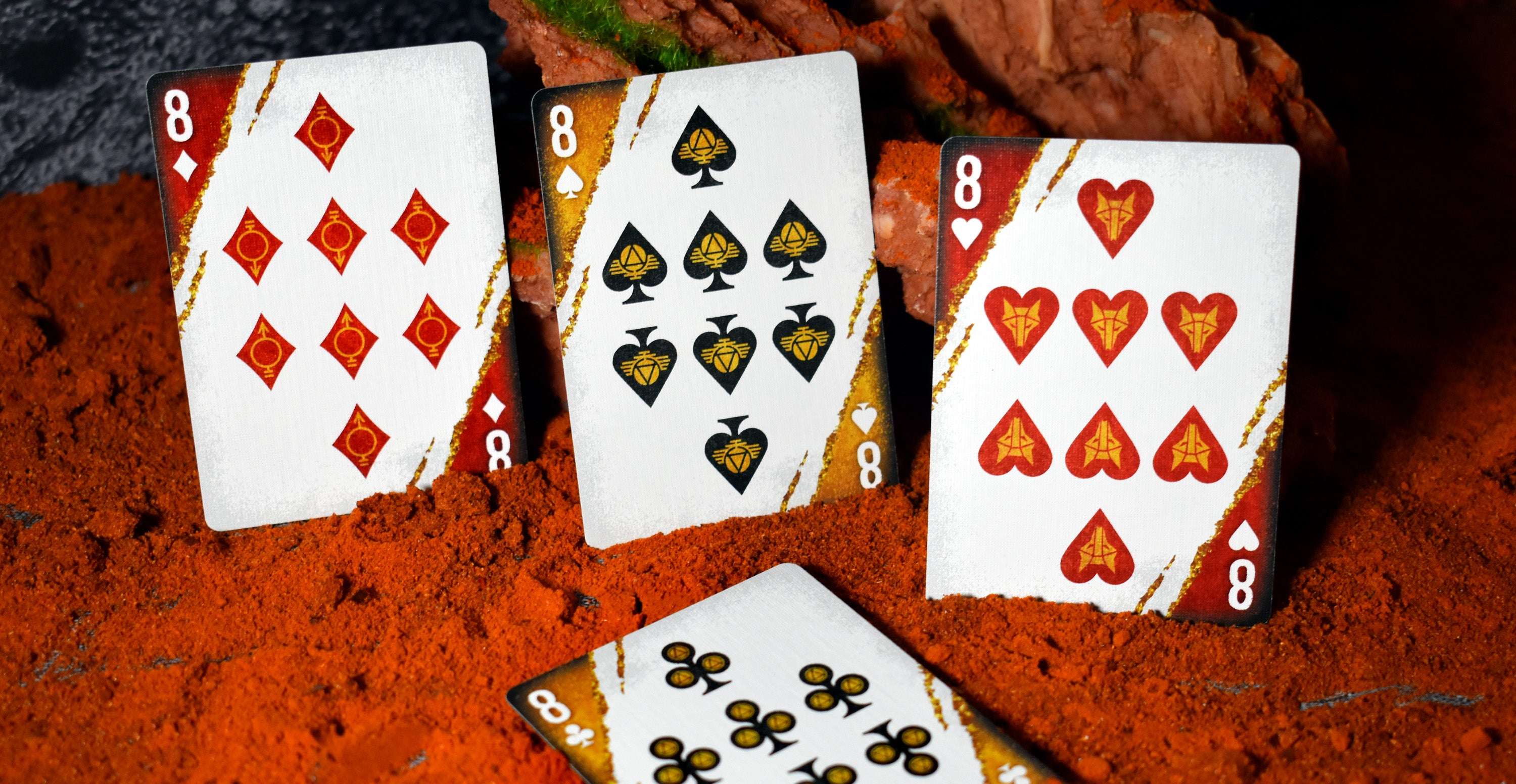 Red Rising House Mars Playing Cards LPCC - Image 6