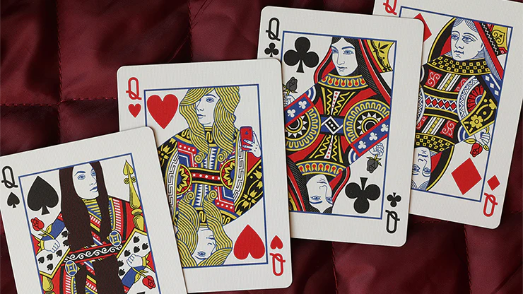 Red Roses Playing Cards USPCC - Image 2
