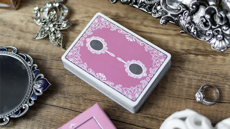 Reflections Ponder (Pink) Marked Playing Cards by Emily Sleights - Image 2