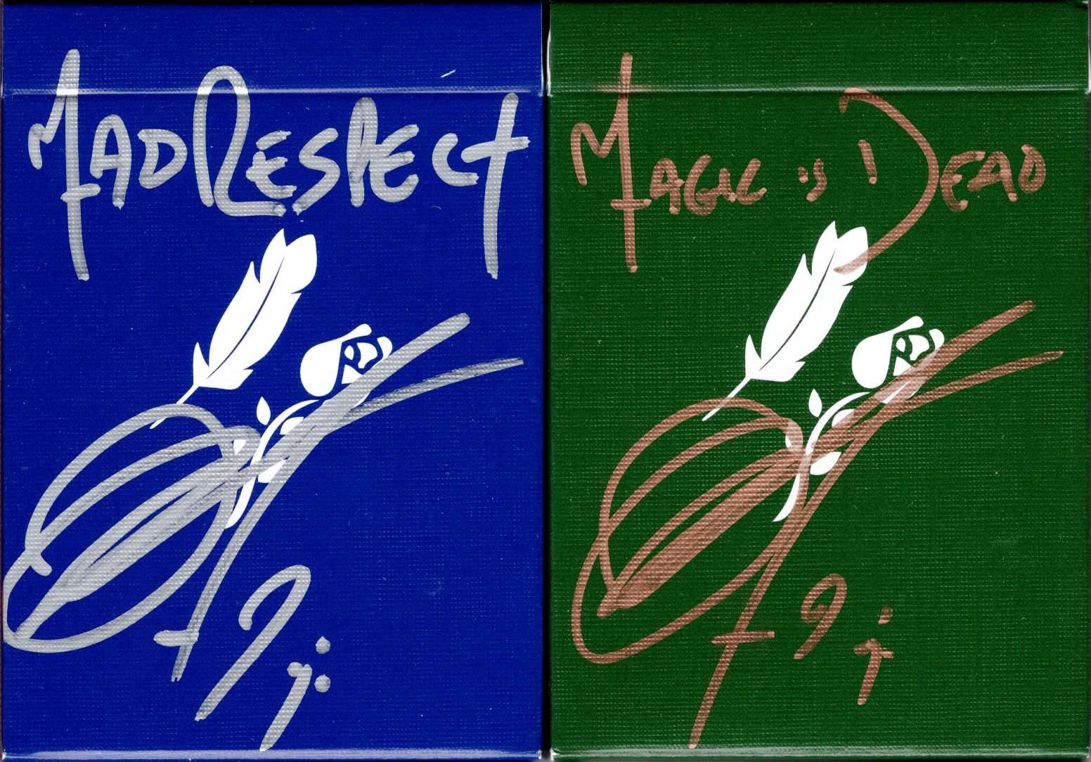 Remedies Playing Cards Signed 2 Deck Box Set - Image 2