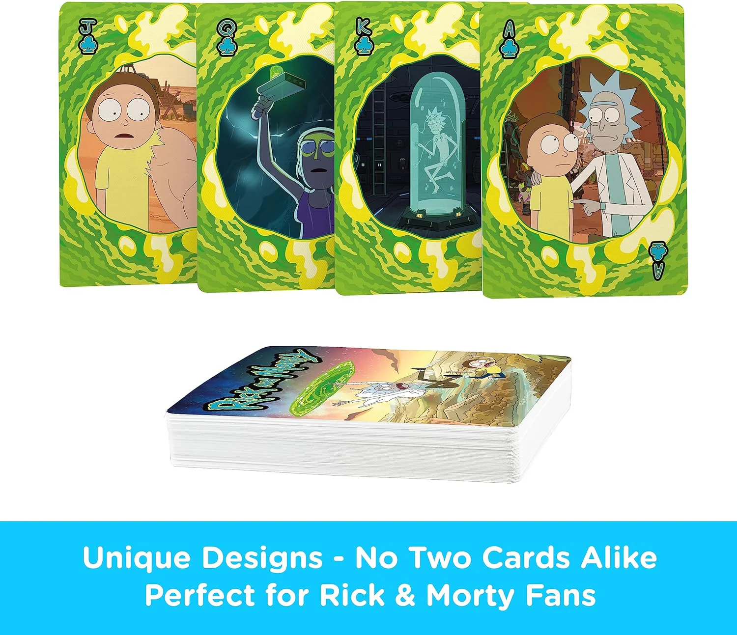 Rick and Morty Official Playing Cards by Aquarius - Image 5