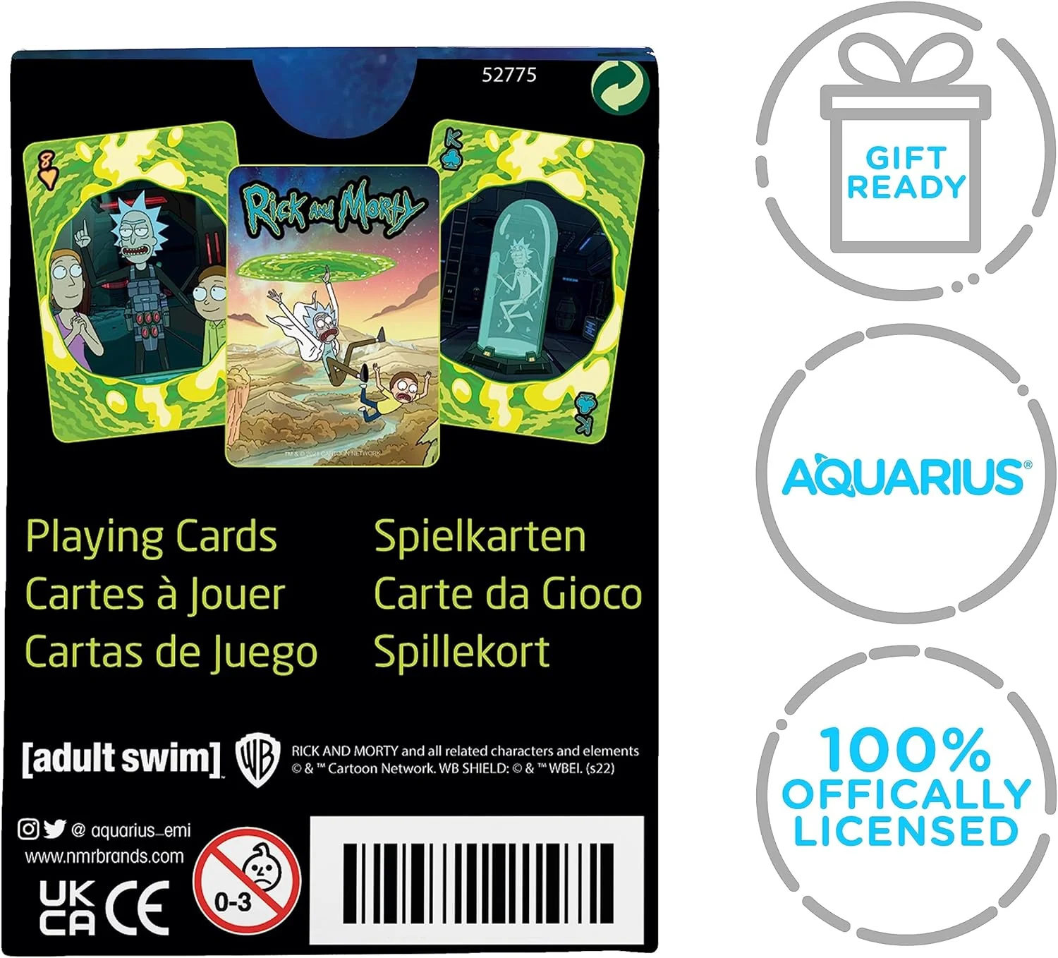 Rick and Morty Official Playing Cards by Aquarius - Image 6