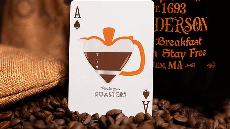 Roasters v2 Pumpkin Spice Playing Cards USPCC - Image 4