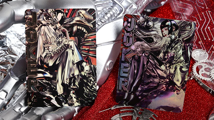 Robo-Geisha playing cards by Evokad - Image 2