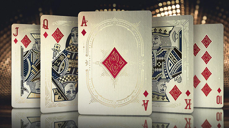 Royales Midnight Blue Playing Cards USPCC - Image 3