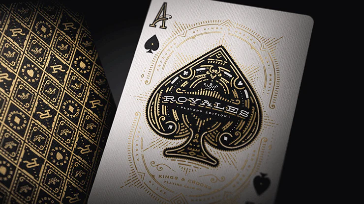 Royales Players Noir Marked Playing Cards USPCC - Image 4