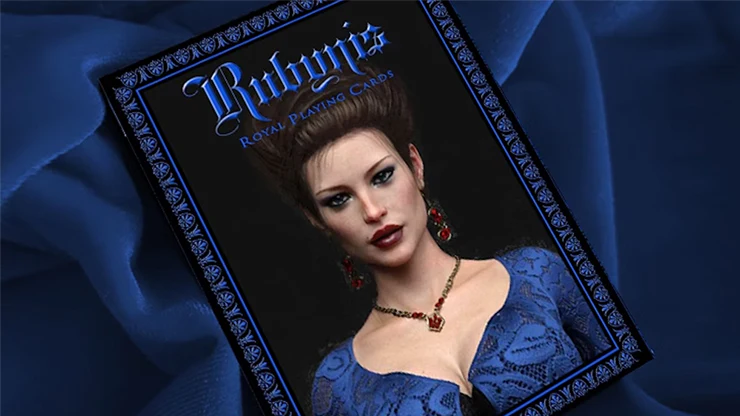 Rubynis Royal Playing Cards with Blue Wax Seal - Image 6
