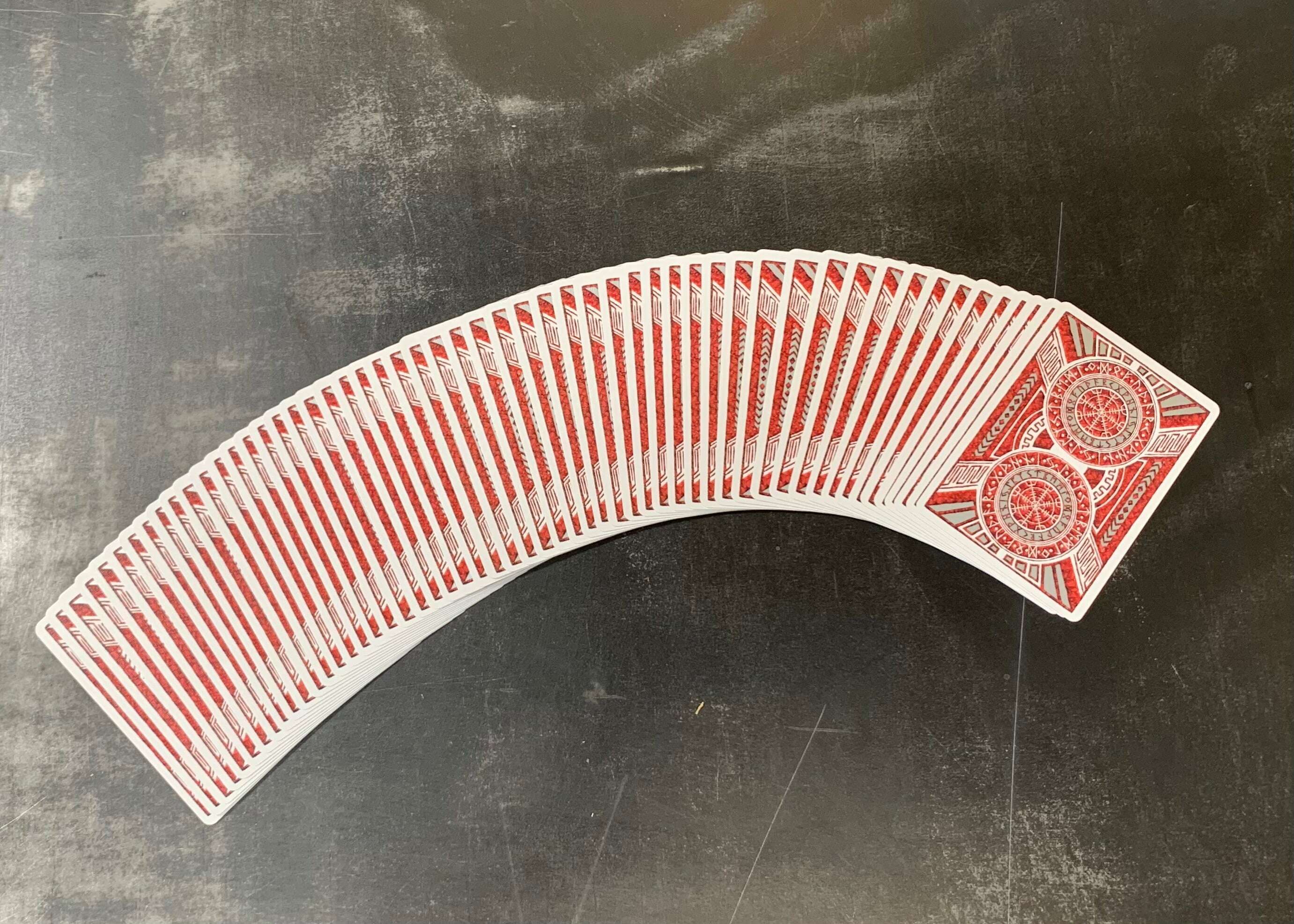 Runes v2 Gilded Bicycle Playing Cards - Image 10
