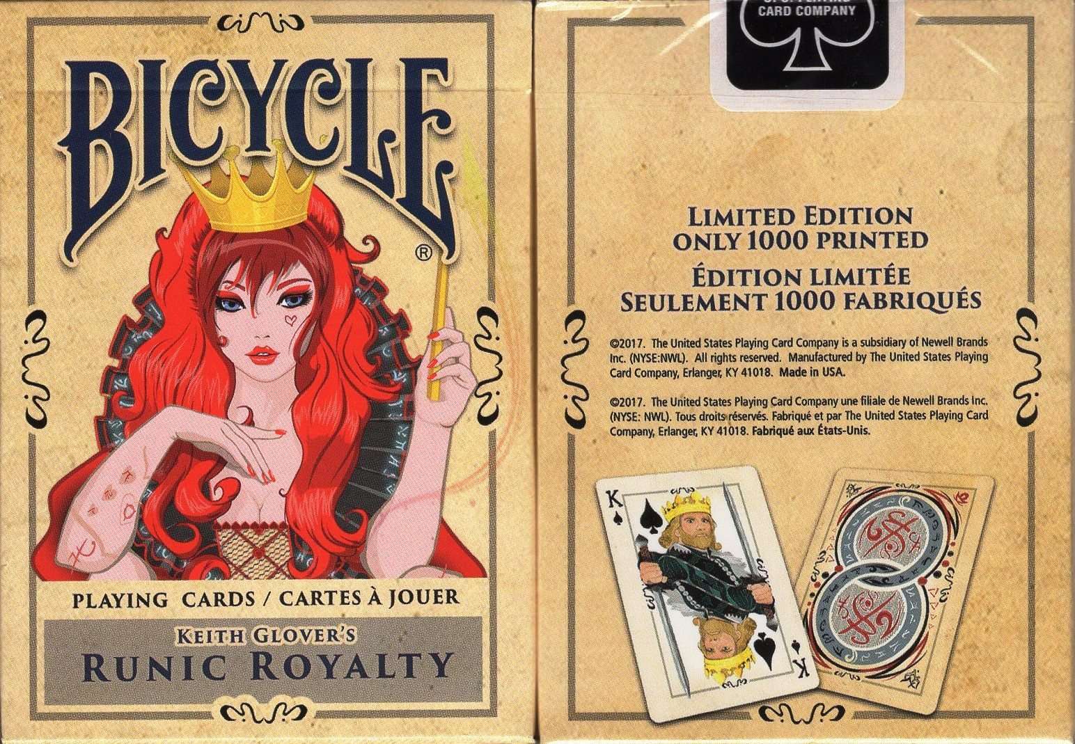 Runic Royalty Bicycle Playing Cards