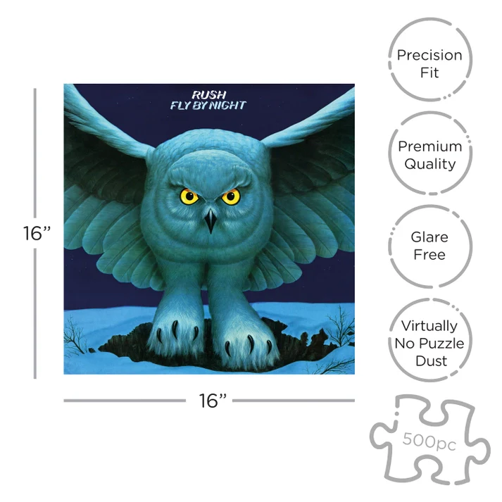 Rush Fly by Night 500 Piece Jigsaw Puzzle - Image 3
