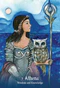 Sacred Mothers and Goddesses Oracle Cards Blue Angel - Image 3