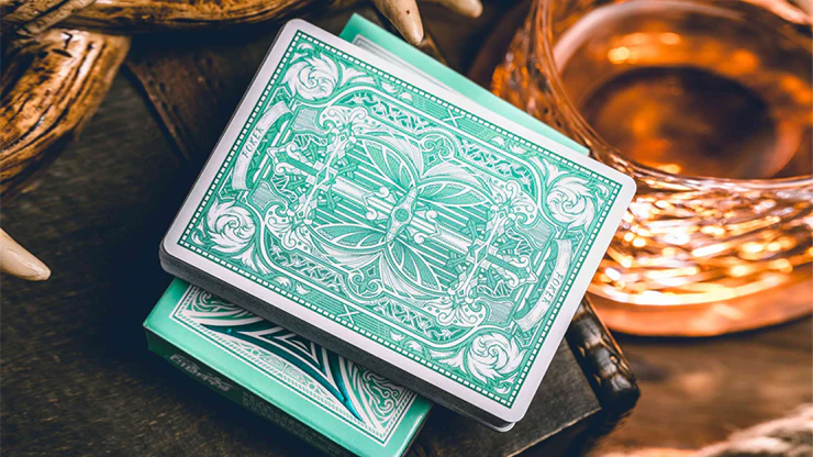 Sanctuary Playing Cards - Cyan - Image 2
