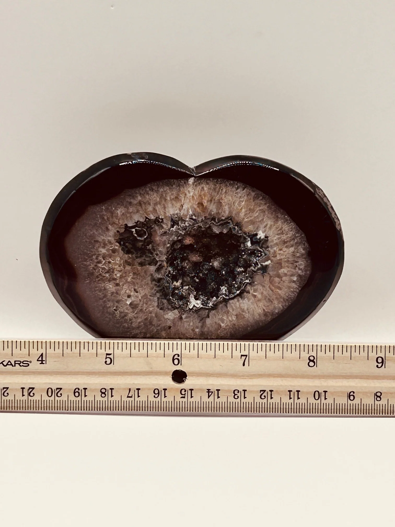 Sardonyx Heart w/Stand - Image 3