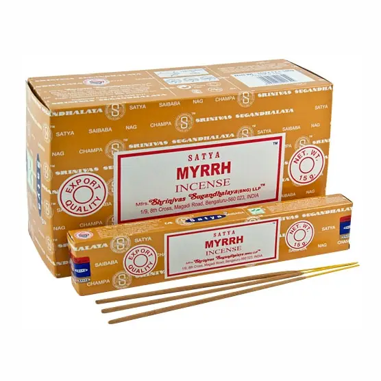 Satya - Myrrh Incense Sticks 15 G. - Image 2