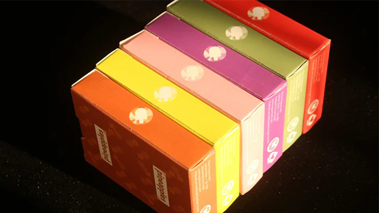 Set of 6 Flavors Playing Cards in Custom Box - Image 3