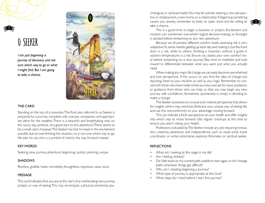 Shadowland Tarot Kit - Deck & Book Red Feather - Image 7