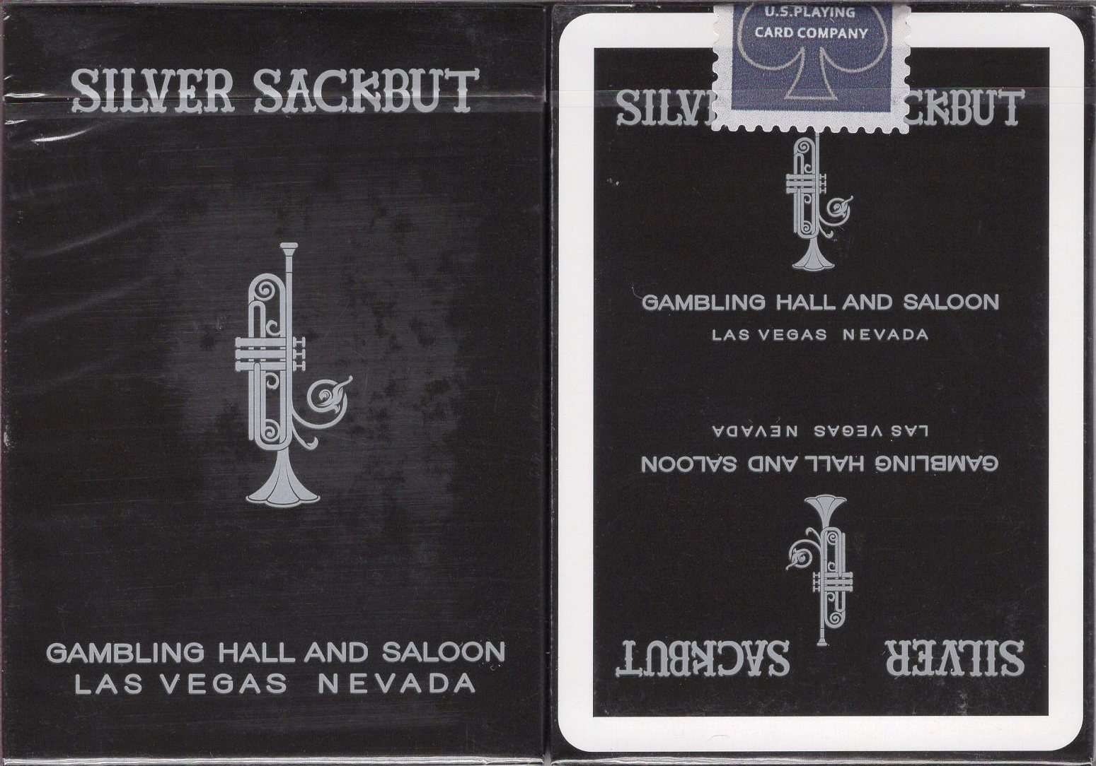 Silver Sackbut Playing Cards USPCC - Image 2