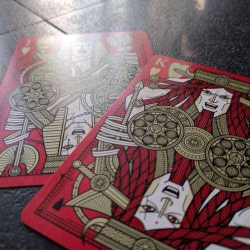 Sins Anima v1 Red Playing Cards LPCC - Image 10