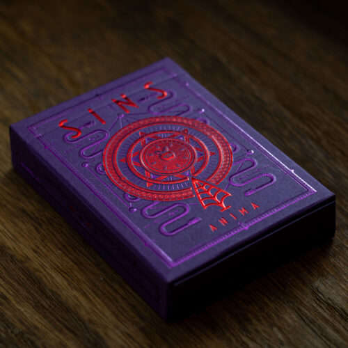 SINS Infernal Anima EX Gilded Playing Cards USPCC - Image 9