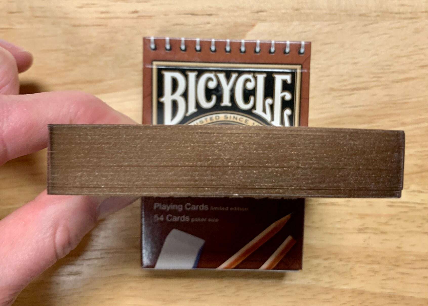Sketch Gilded Bicycle Playing Cards - Image 2