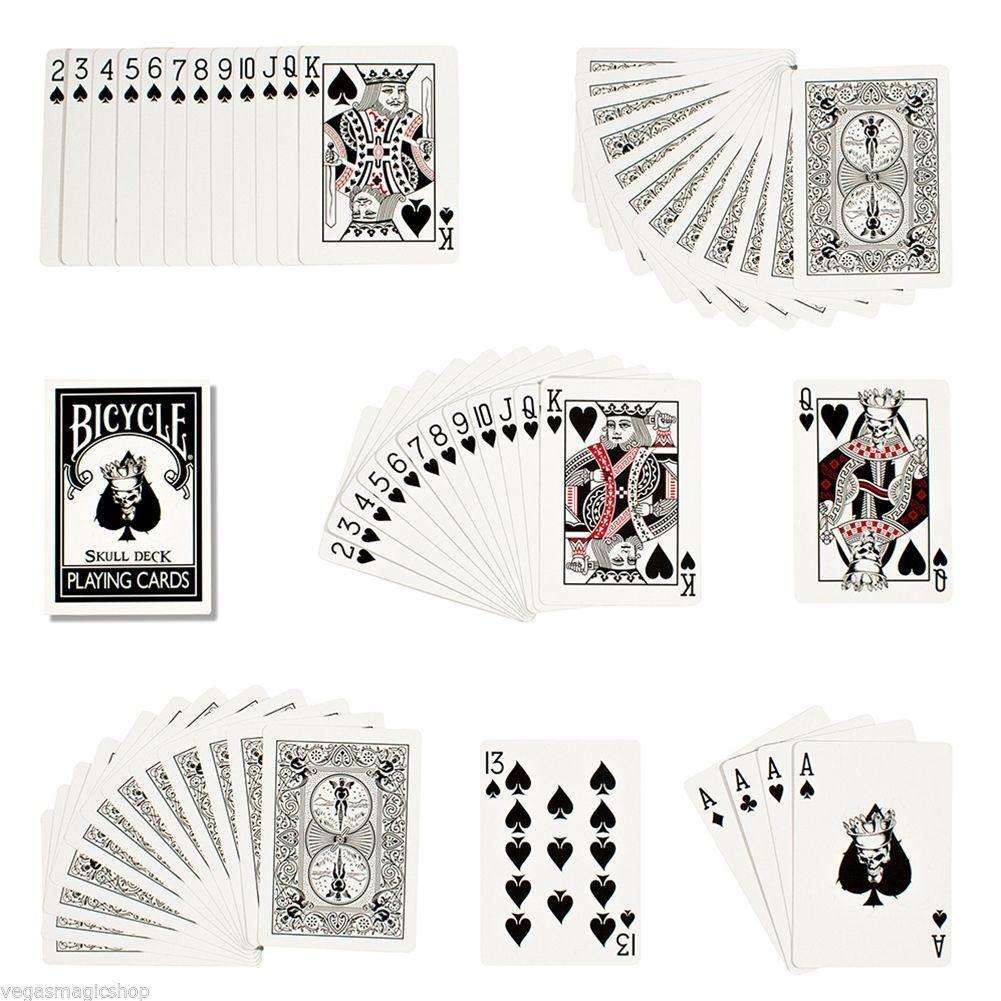 Skull Bicycle Playing Cards - Image 5