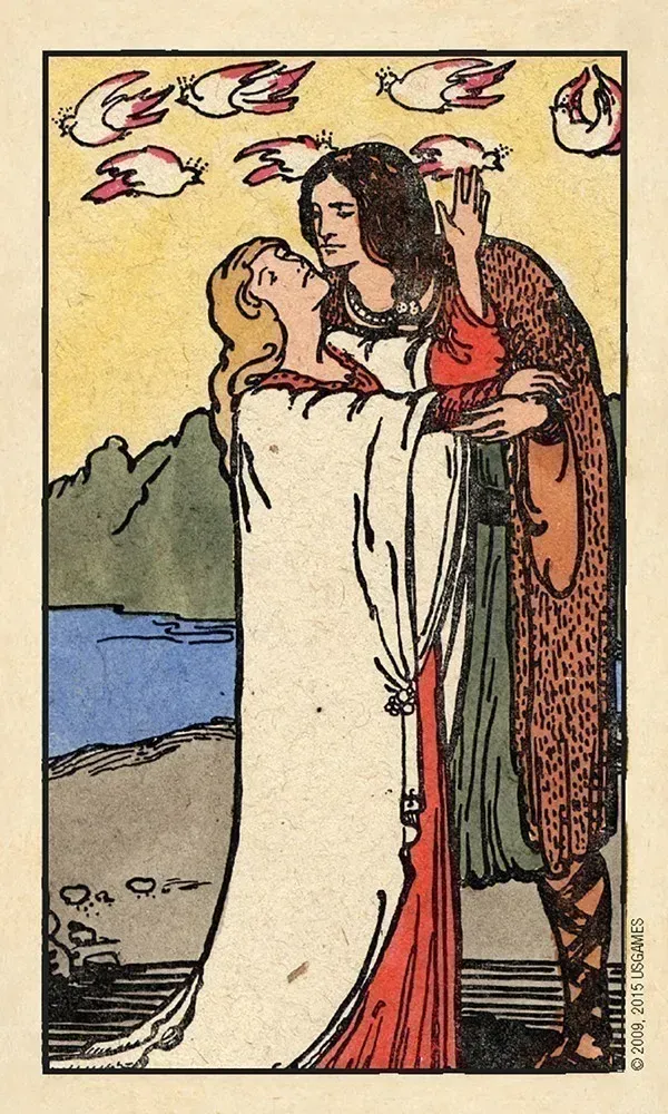 Smith-Waite Centennial Tarot Deck in Tin USGS - Image 9