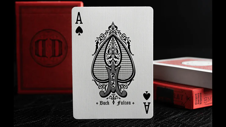 Smoke & Mirrors Anniversary Edition: Rouge Playing Cards by Dan & Dave - Image 3