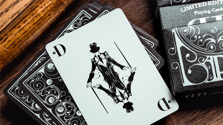 Smoke & Mirrors v8 Black Deluxe Playing Cards USPCC - Image 5