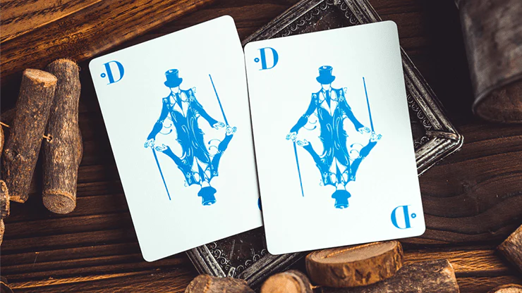 Smoke & Mirrors V9 Blue Edition Playing Cards USPCC - Image 3