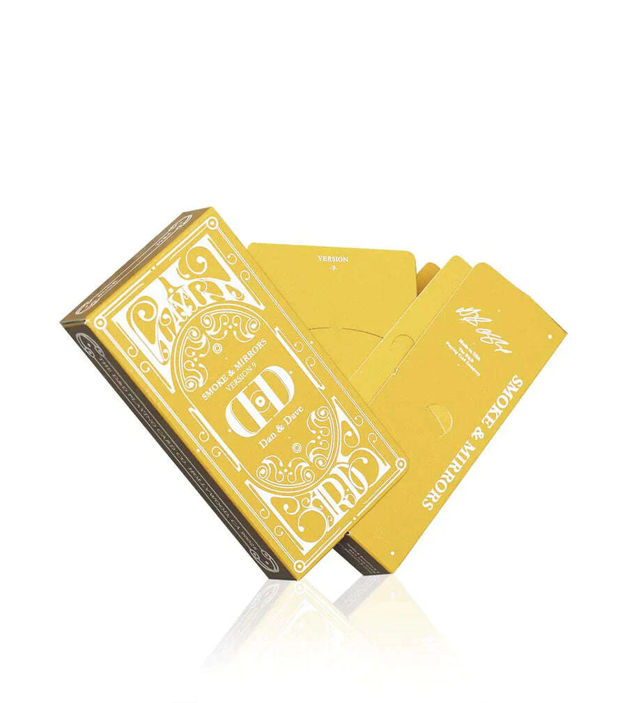 Smoke & Mirrors v9 Gold Deluxe Playing Cards USPCC - Image 7