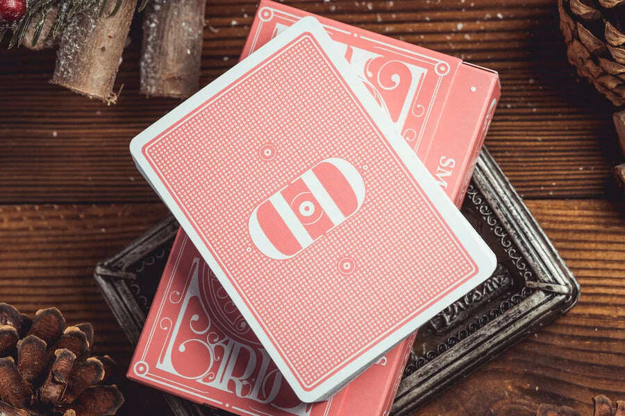 Smoke & Mirrors v9 Pink Deluxe Playing Cards USPCC - Image 3