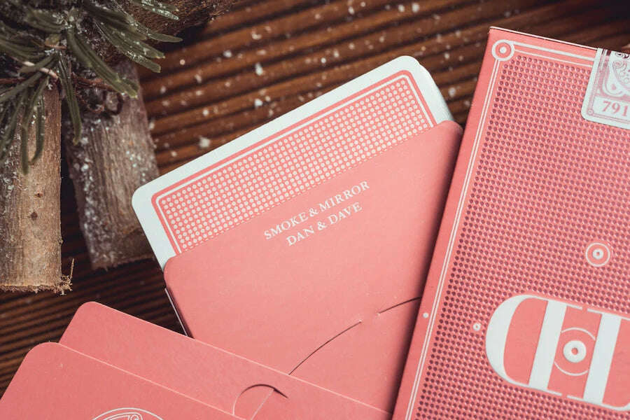 Smoke & Mirrors v9 Pink Deluxe Playing Cards USPCC - Image 7