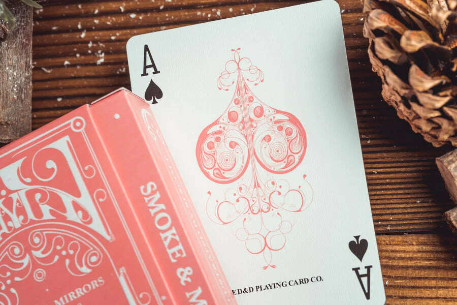 Smoke & Mirrors v9 Pink Deluxe Playing Cards USPCC - Image 8