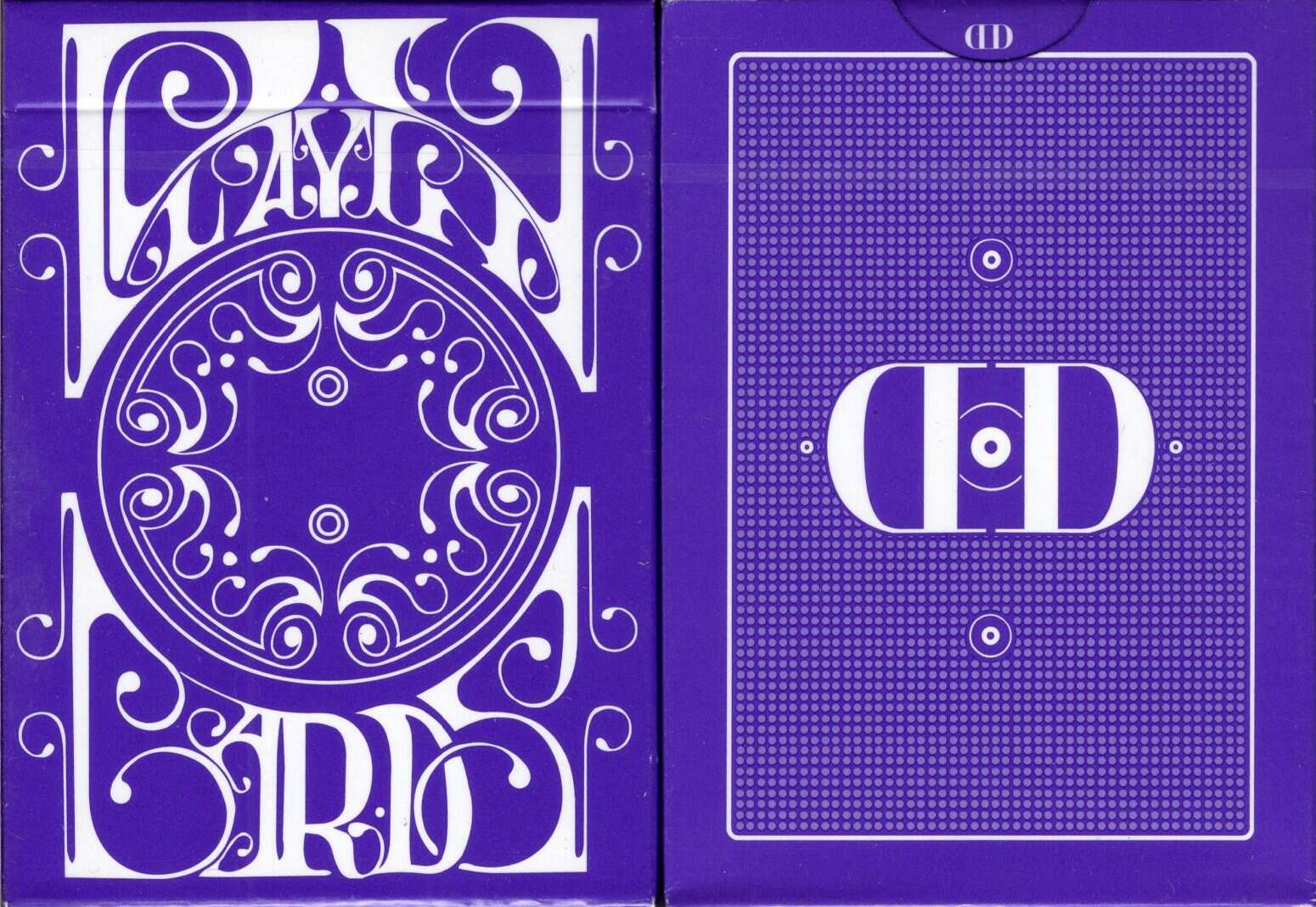 Smoke & Mirrors v9 Purple Playing Cards USPCC