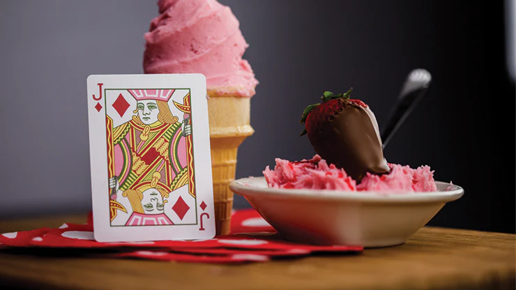 Snackers Strawberry Playing Cards USPCC - Image 3