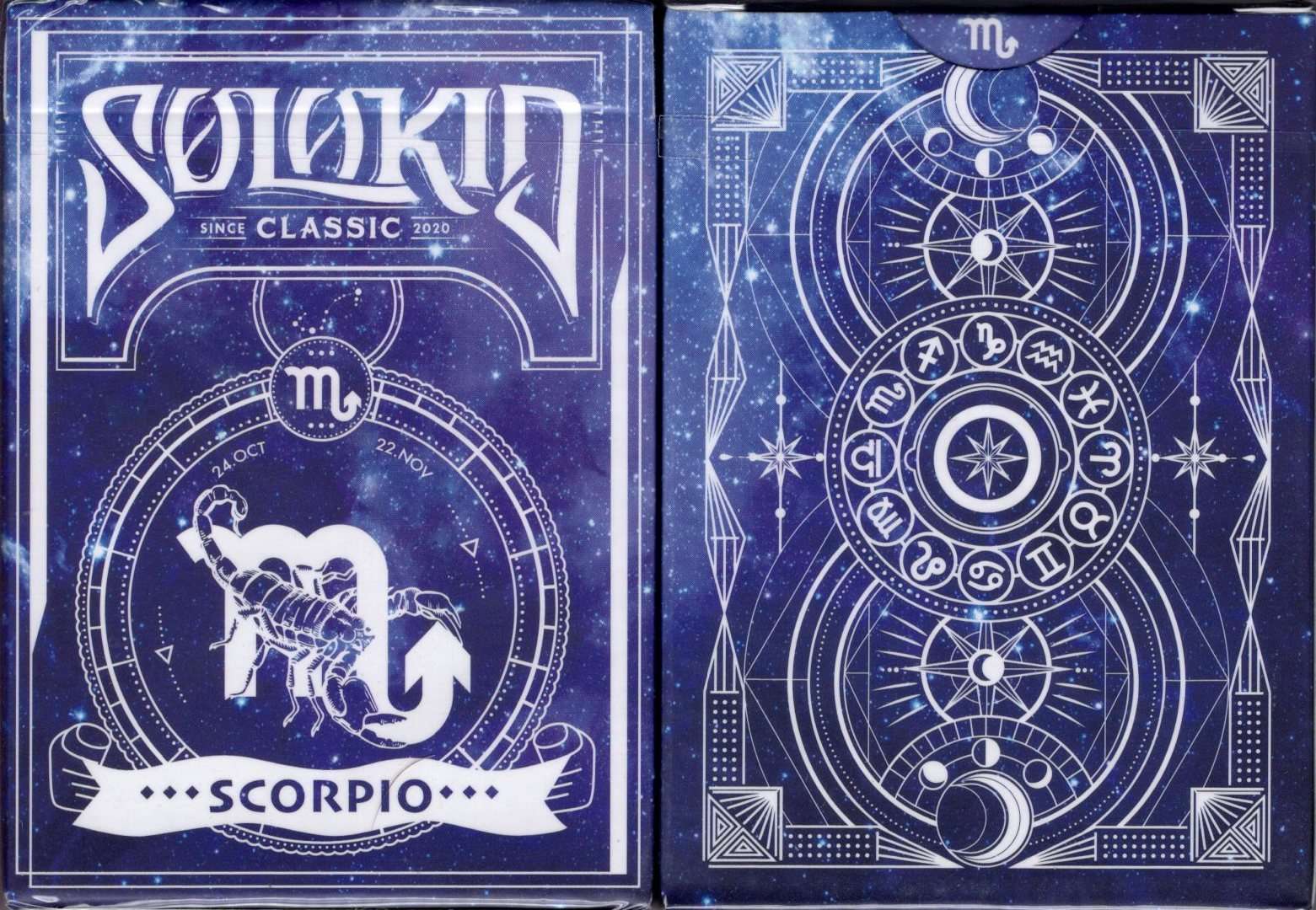Solokid Constellation Series v2 Scorpio Playing Cards MPC