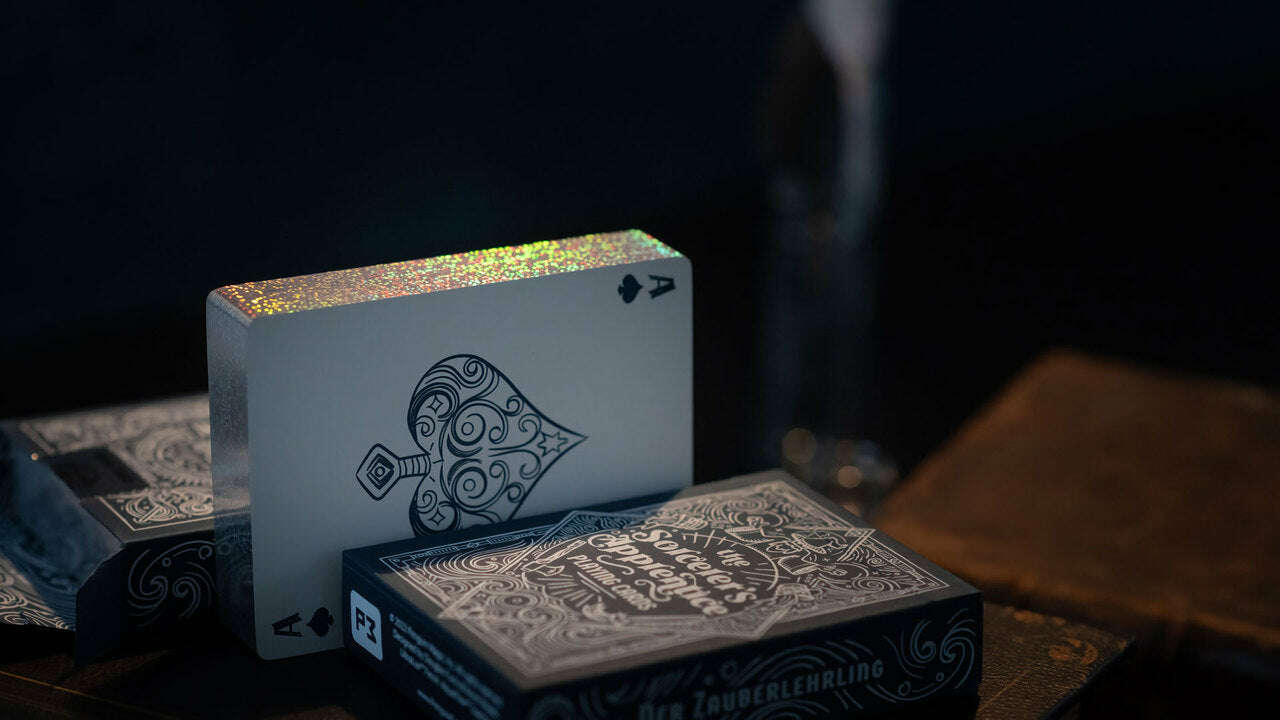 Sorcerer's Apprentice Gilded Marked Playing Cards - Image 3