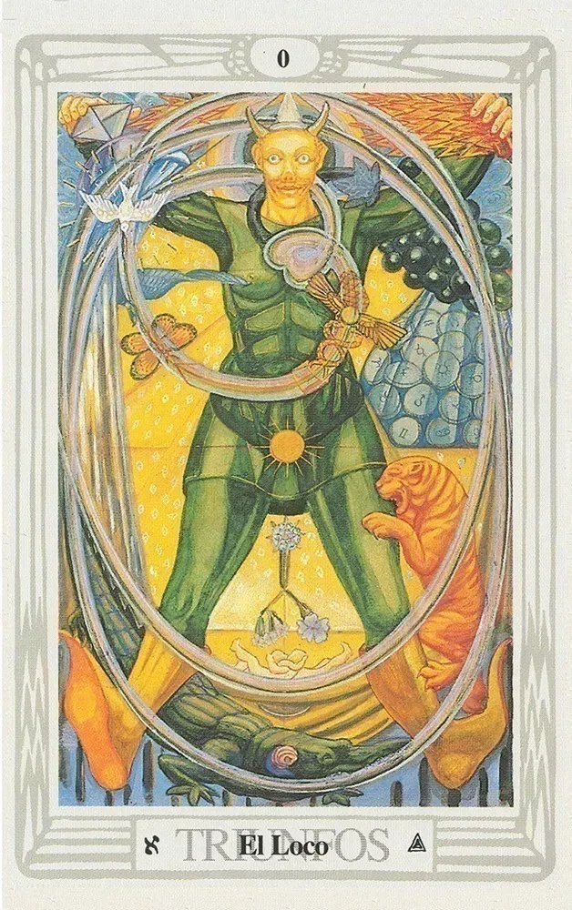 Spanish Crowley Thoth Tarot Deck - Image 2