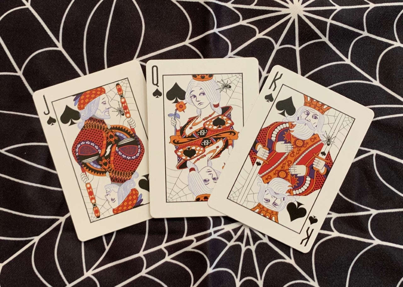 Spider Gilded Bicycle Playing Cards - Image 10